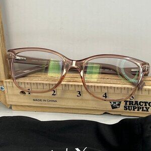 Armani Exchange AX 3037 Powder Pink Eyeglasses 53 17 140 with Black Case